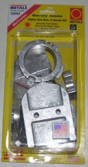 ALPHA 1 GEN. 2 NAVALLOY KIT-FRESH & SALT WATER-1991 to present