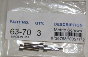 SCREWS for Max Prop 63M & 70M