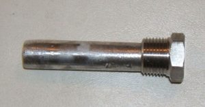 E-1 Pencil/plug-Navalloy Aluminum 1/2" x 2"