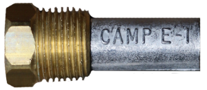 E-1E PENCIL ZINC/PLUG-1/2" X 1-1/2"