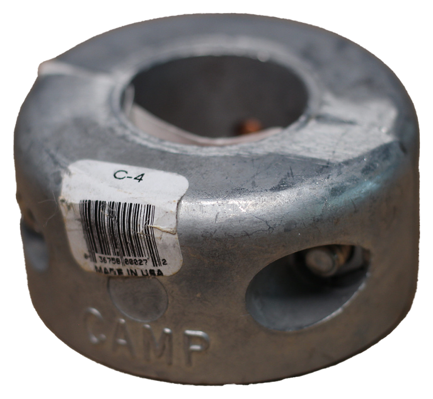 C-4 SHAFT ZINC ANODE-CAMP CO. 1-1/8"
