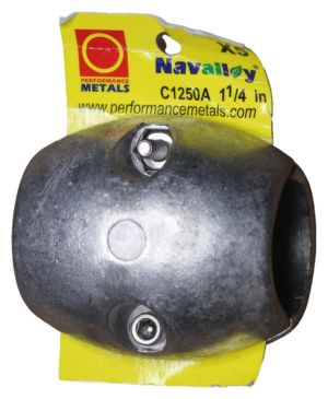 X-5 NAVALLOY SHAFT ANODE 1-1/4"