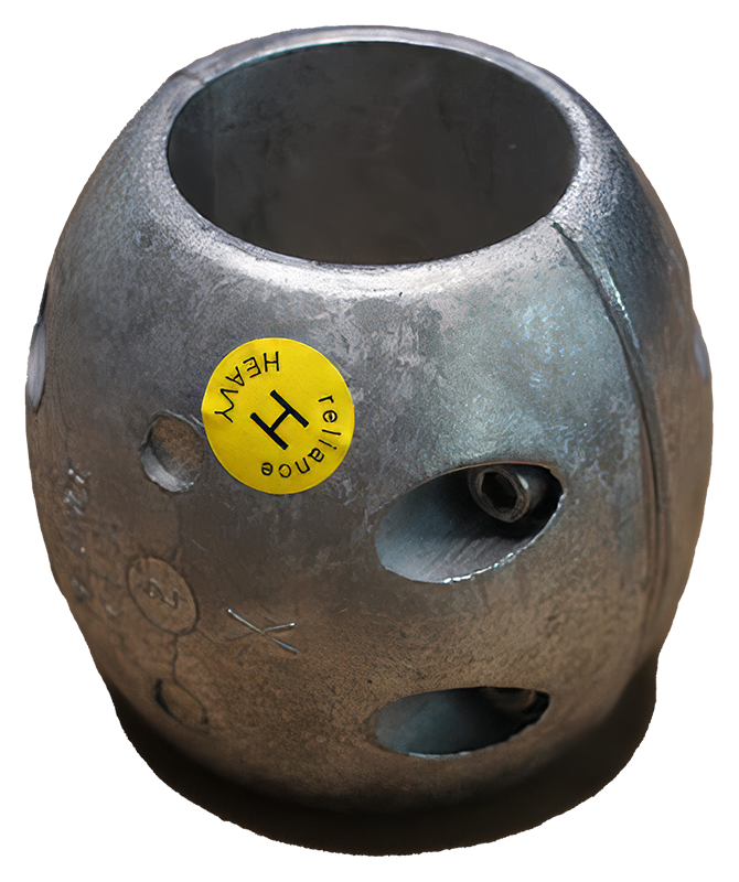 X-9 Extra Heavy SHAFT ZINC ANODE-2"