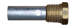 E-3 PENCIL ZINC/PLUG-3/4" x 2"